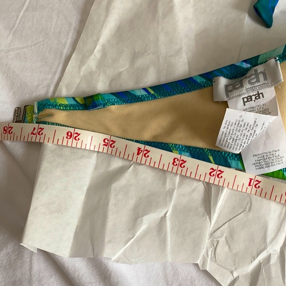 PARAH ITALIAN SWIMSUIT ELEGANCE SEA GREEN NEW - Picture 9 of 15